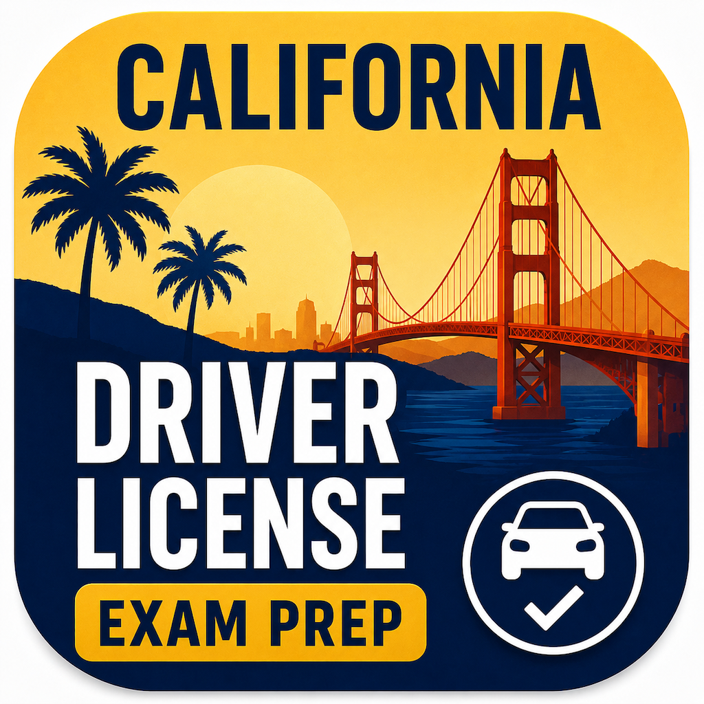 CA DMV Exam Prep app icon