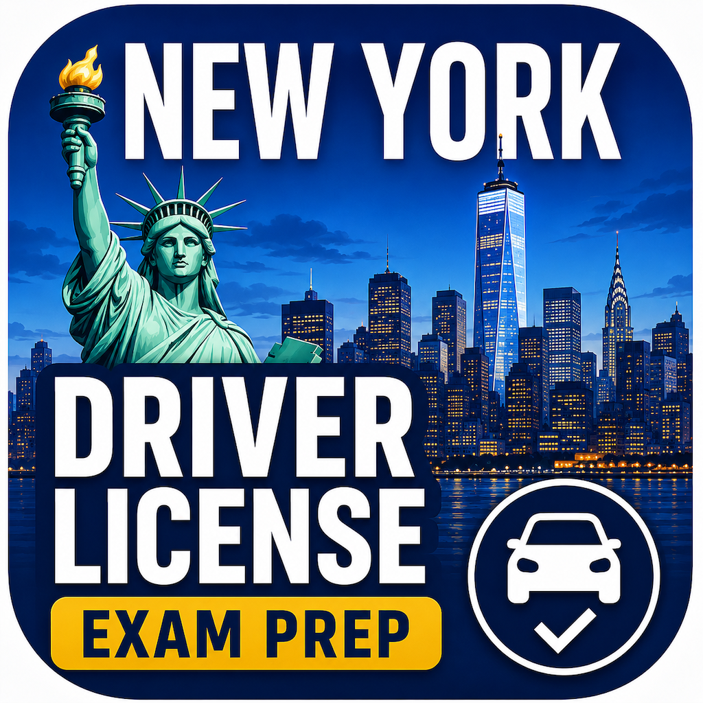 NewYork Drivers Exam Prep app icon